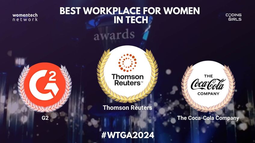 best workplace for women in tech